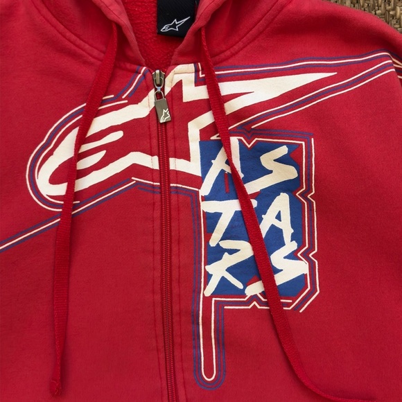 Vintage Alpinestars Full-zip Hoodie - Picture 3 of 15